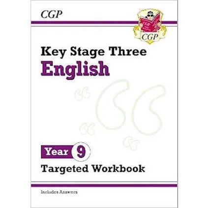 CGP KS3 Year 9 English Targeted Workbook (med svar)