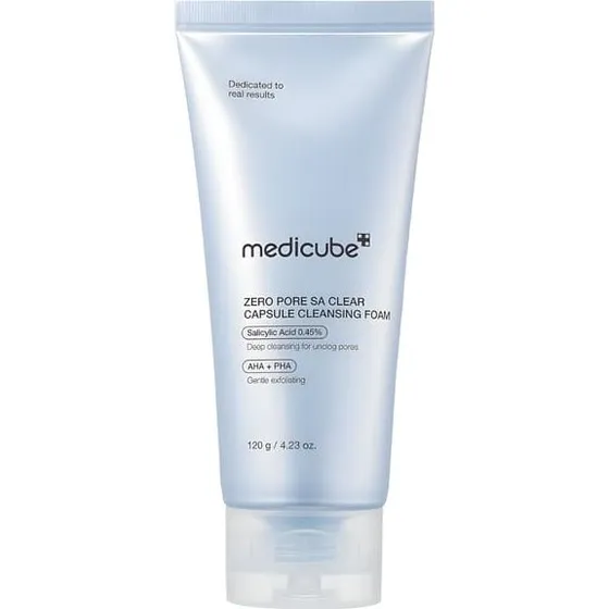 Medicube Zero Pore SA Clear Capsule Cleansing Foam - 120ml