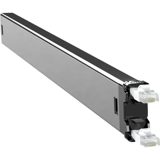 PATCHBOX PLUS+ Kobberkassette - CAT 6a STP - Tilbagetrækkelig