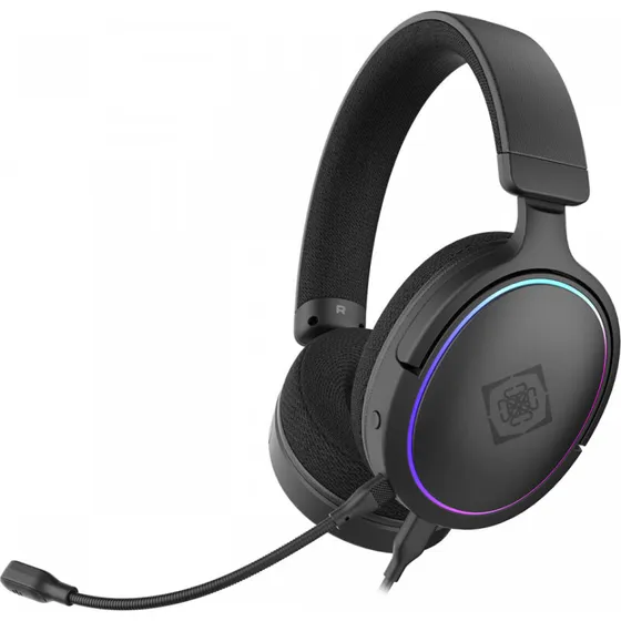 Deltaco Gaming DH430 Kablet RGB Headset, Sort