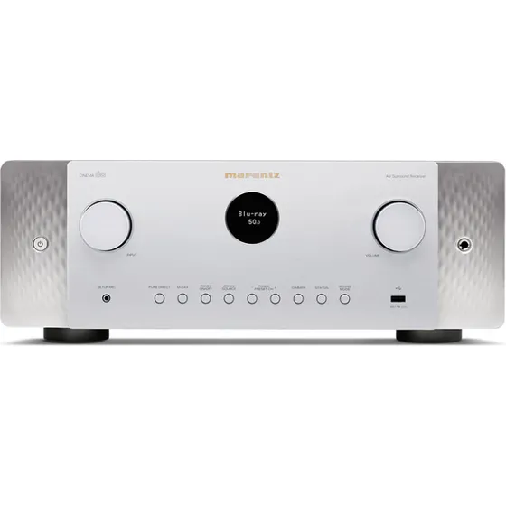 Marantz Cinema 60 Sølv – 7.2-kanals AV-receiver (100W/kanal)