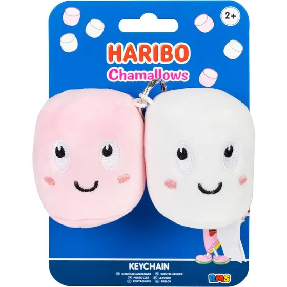 Haribo Marshmallow Plush Keychain - 6cm