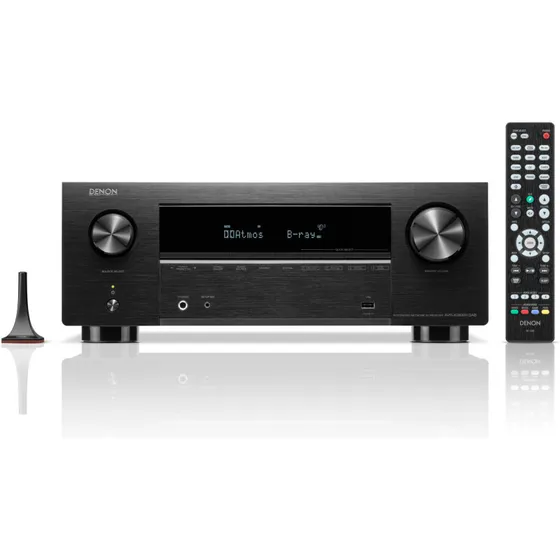 Denon AVR-X2800H AV-receiver 7.2/5.2.2, Sort (8K, Dolby Atmos)