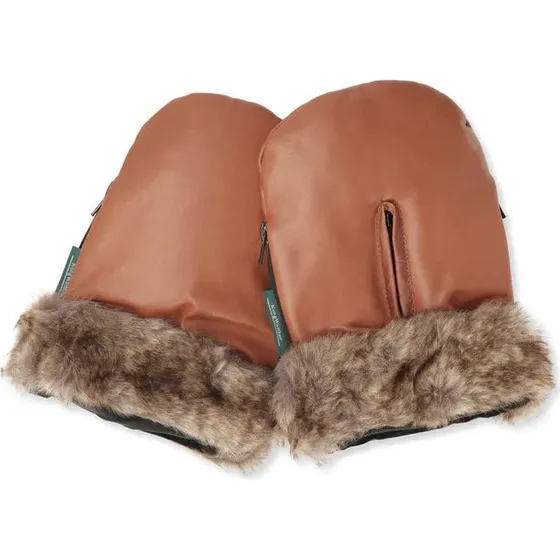 KongWalther Østerbro barnevognshandske Toffee Fur