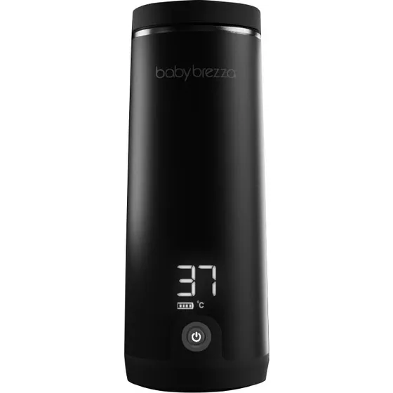 Baby Brezza Superfast bærbar flaskevarmer (sort)