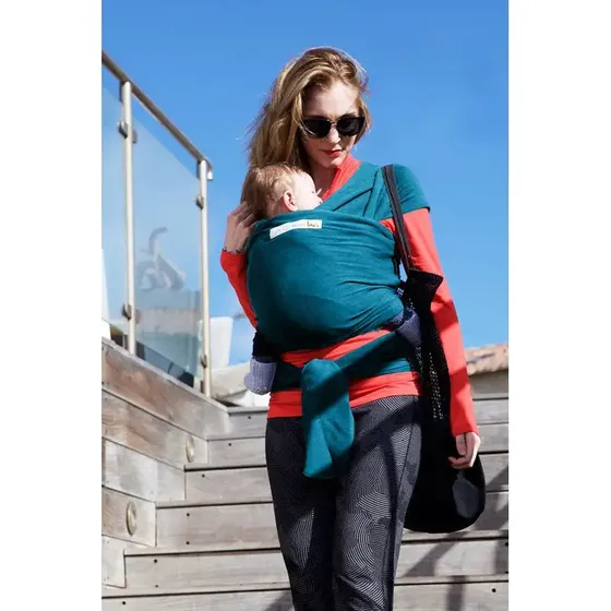 Love Radius Basic økologisk strækvikle - blå