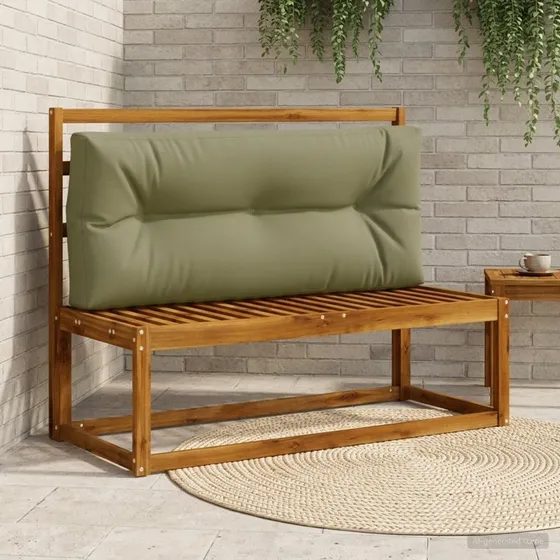 vidaXL VIANEN Pallerygpude - Olivengrøn - 120 x 40 x 12 cm