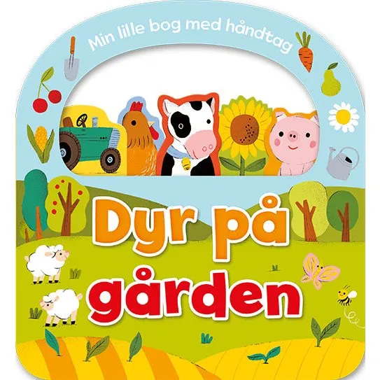 Min lille bog med håndtag - Dyr på gården (papbog med flapper)