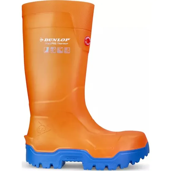 Dunlop Fieldpro Thermo+ Orange S5 sikkerhedsstøvle
