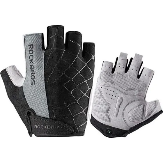 Rockbros S109GR Cykelhandsker - Grå, XL