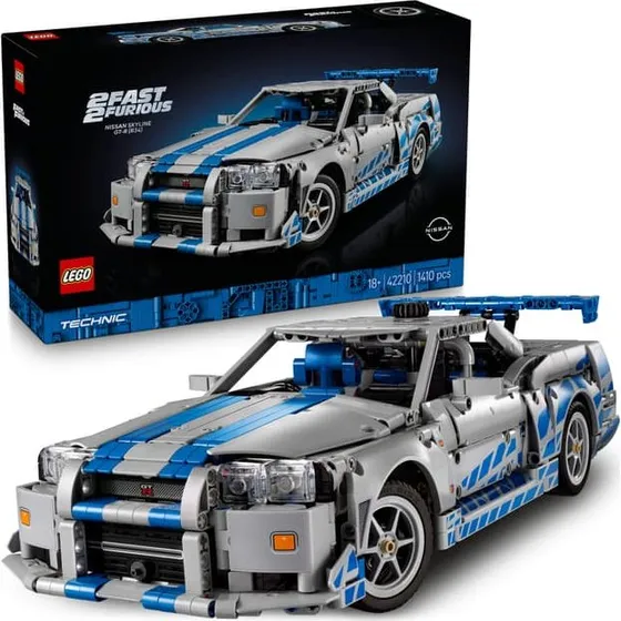 LEGO Technic 42210 Nissan Skyline GT-R (R34) – 2 Fast 2 Furious