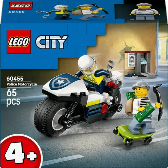 LEGO City 60455 Politimotorcykel på forbryderjagt