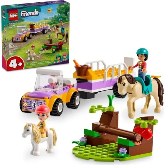 LEGO Friends 42634 Heste- og ponytrailer