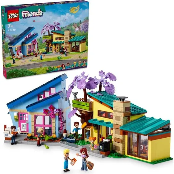 LEGO® Friends 42620 – Olly og Paisleys Familiehuse