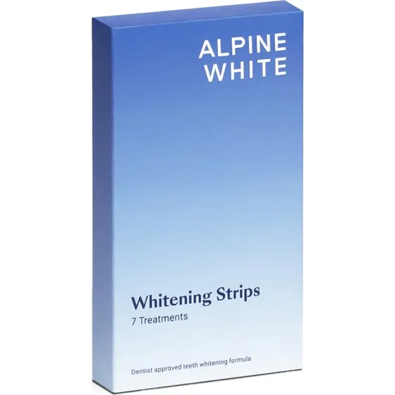 ALPINE WHITE Whitening & Care Whitening Strips - 14 stk.