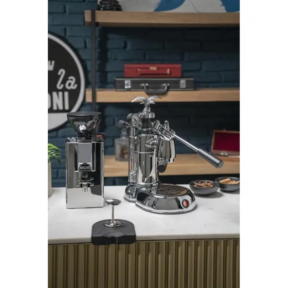 La Pavoni Manuel kaffemaskine LPLMLN01EU 1,6 l Milano Silver