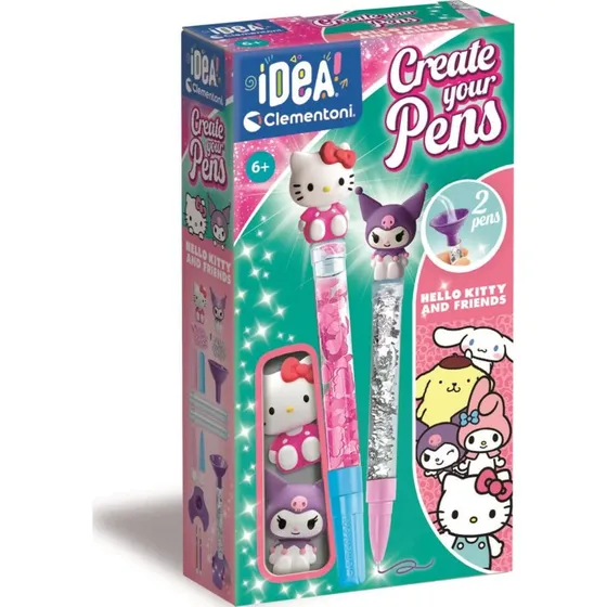 Clementoni Idea Create Your Pens - Hello Kitty & Kuromi