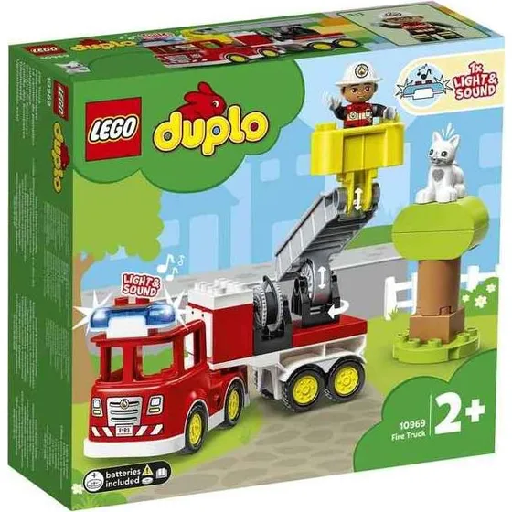 LEGO DUPLO Brandbil til redning 2+ (10969)