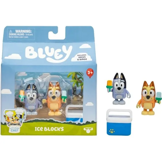 Bluey 2-pak med figurer (90406) - 2 varianter