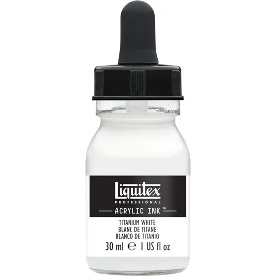 Liquitex Acrylic Ink Titanium White 30 ml
