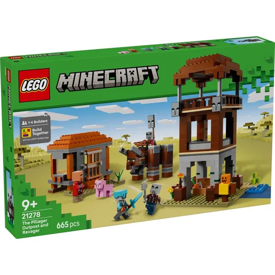 LEGO Minecraft 21278 – Røverforposten og Ravager