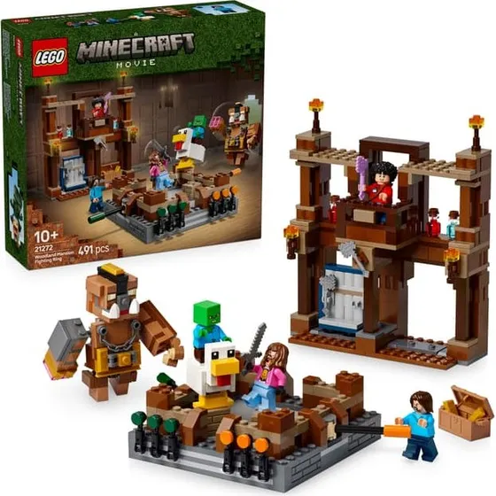 LEGO Minecraft 21272 Skovpalæets kampring