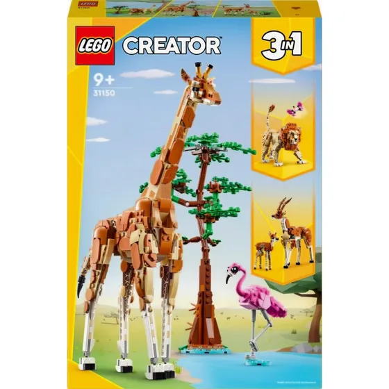 LEGO Creator 31150 – Vilde safaridyr (3-i-1)