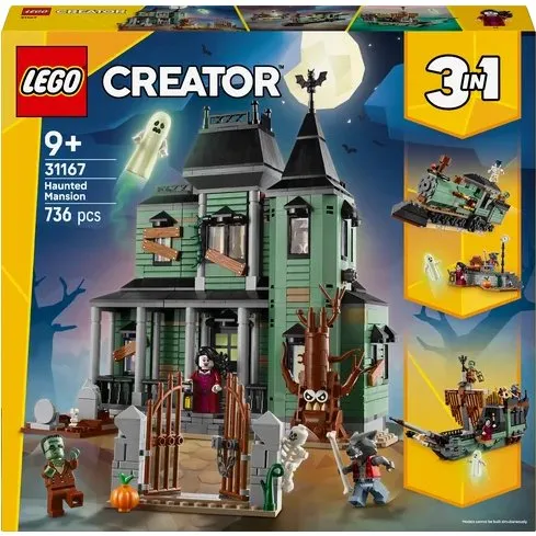 LEGO Creator 3-i-1 Spøgelseshus 31167 (736 dele)