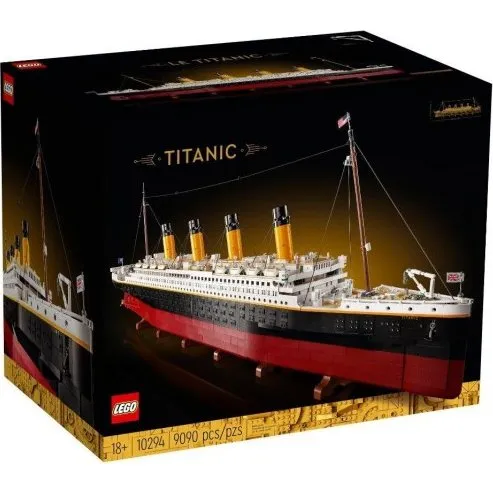 LEGO Icons Titanic 10294 – 9.090 klodser, model 1:200