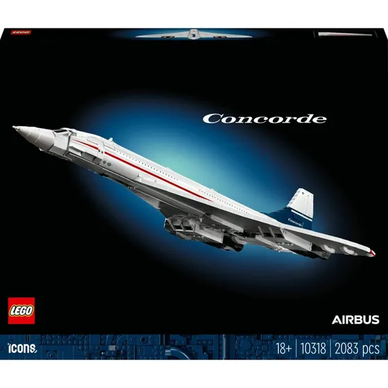 LEGO Icons 10318 Concorde - Byggesæt 2.083 dele (18+)