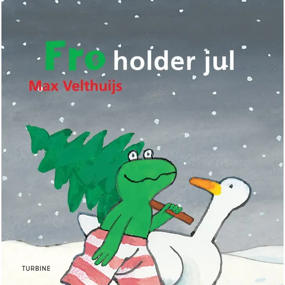 Frø holder jul - En sød og hyggelig julefortælling