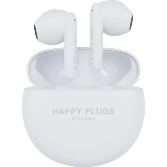 Happy Plugs Joy Lite helt trådløse in-ear (hvid)
