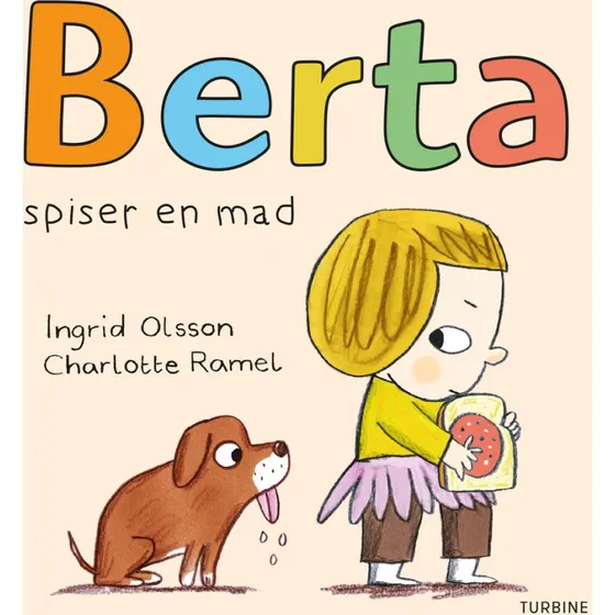 Berta spiser en mad