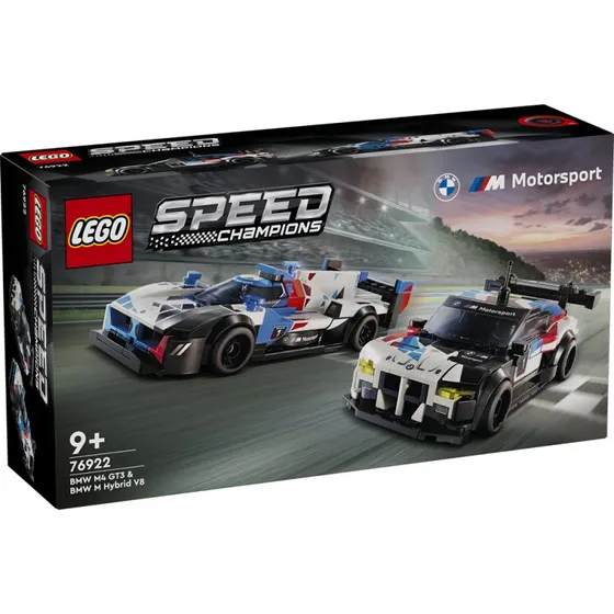 LEGO Speed Champions BMW M4 GT3 & M Hybrid V8 (76922)