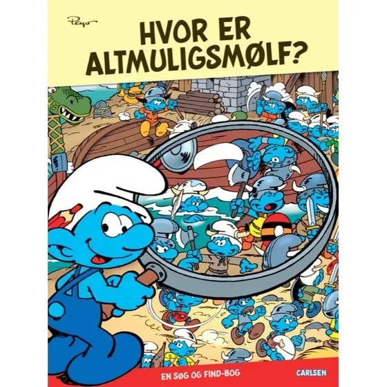 Hvor er Altmuligsmølf? - Spændende søgebog til børn