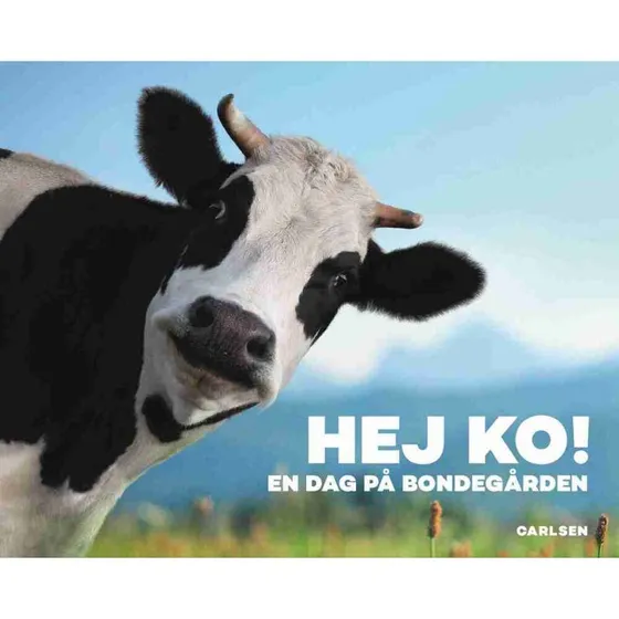 Hej, ko - En dag på bondegården | Pegebog i pap