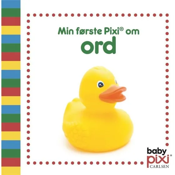 Pixi Min første om ord - Pegebog til baby