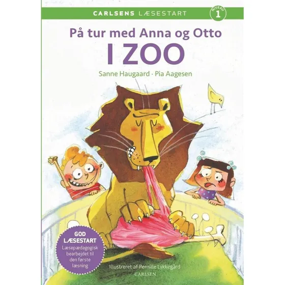 Carlsens Læsestart - På tur med Anna og Otto: I ZOO