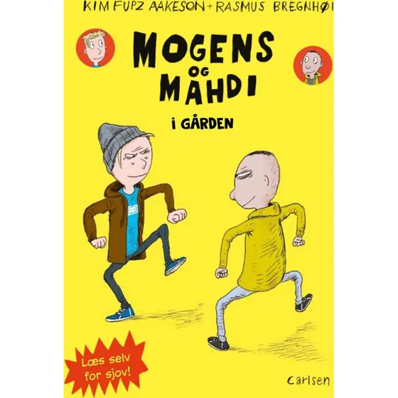 Mogens og Mahdi i gården