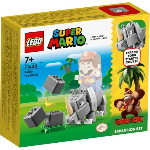 LEGO Super Mario 71420 Rambi Næsehorn Expansionssæt