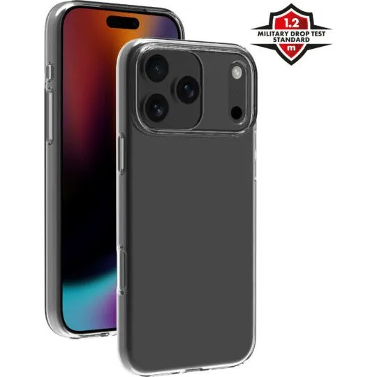 X2O Clear Soft Cover til iPhone 18 Pro Max & 17 Pro Max - Transparent