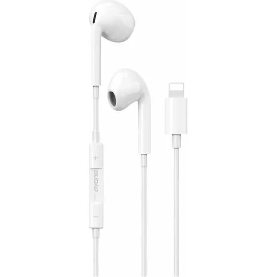 Dudao X14PROL-W1 Lightning in-ear høretelefoner – Hvid