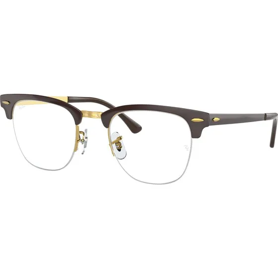 Ray-Ban RX3716VM Clubmaster Metal 3116, brun 50