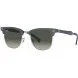 Ray‑Ban RB3507 Clubmaster Aluminum 924871, blå stel/grå linser
