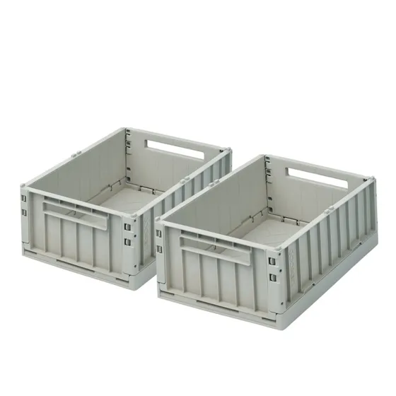 Liewood Weston opbevaringskasse 2-pak - Dove blue