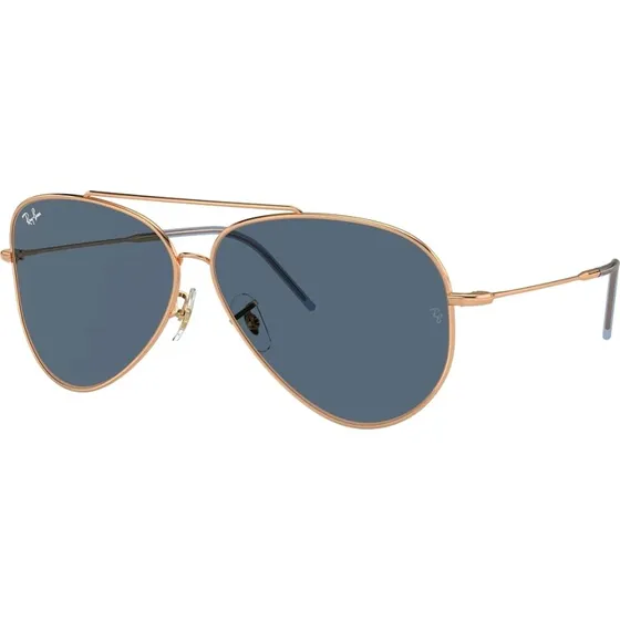 Ray-Ban 0RBR0101S Pilot solbrille – metal, Cat.3