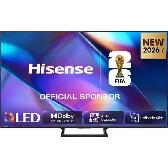 Hisense A7S 50" 4K QLED Smart TV - Sort