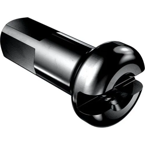 DT Swiss Nippel Standard 12 mm x 2 mm - Sort messing