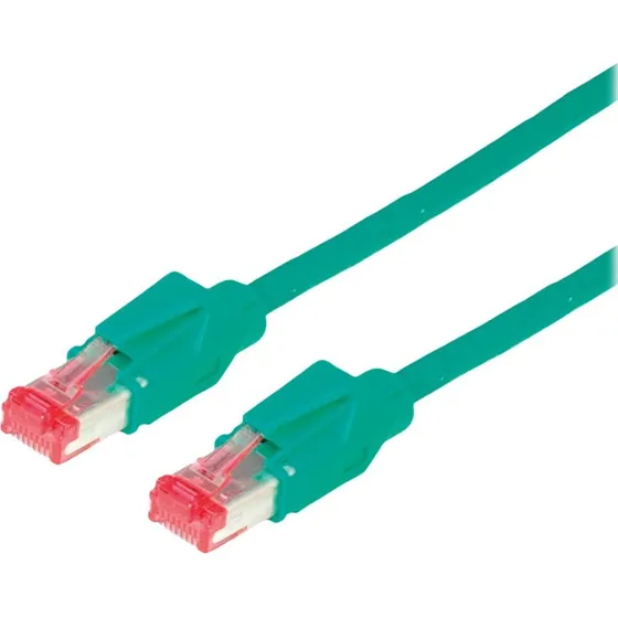 Draka Comteq HP-FTP Cat6 Patchkabel, Grøn, 2m
