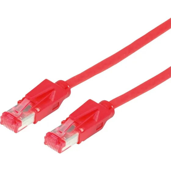 Draka Comteq HP-FTP Cat6 Patchkabel, Rød, 3m